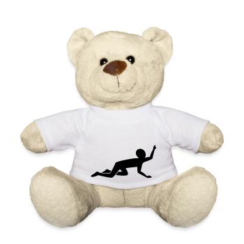 crawling_man - Nounours - blanc - Devant