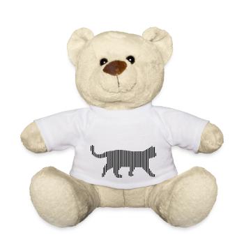 Katze - Teddy - Weiß - Vorne