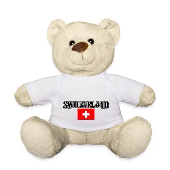 Suisse - Nounours - blanc - Devant