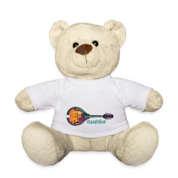 mandolin - Teddy Bear - white - Front