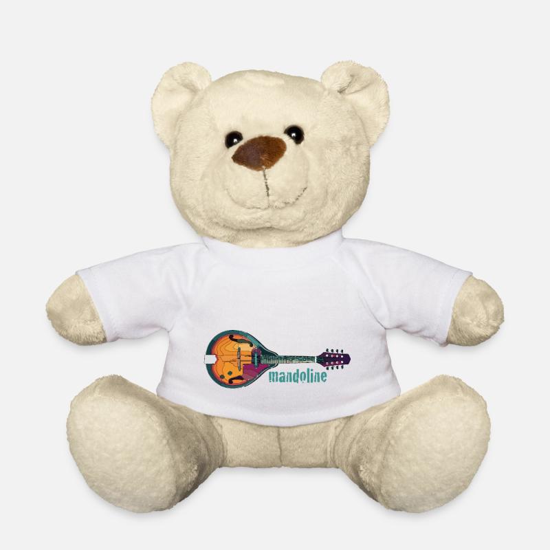 mandolin - Teddy Bear - white