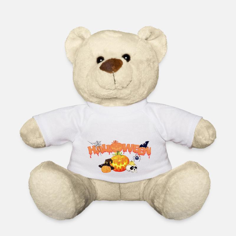Halloween - Teddy - Weiß