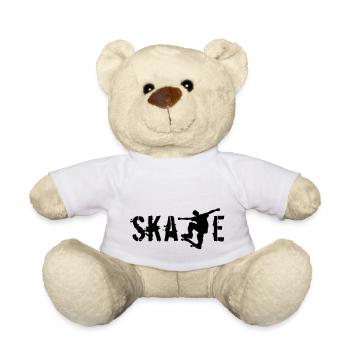 Skate - Nounours - blanc - Devant