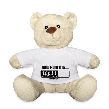 Maintenant en cours d'exécution - Jogging Running Sport - Nounours - blanc - Devant