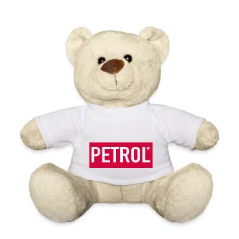 Pétrole essence - Nounours - blanc - Devant