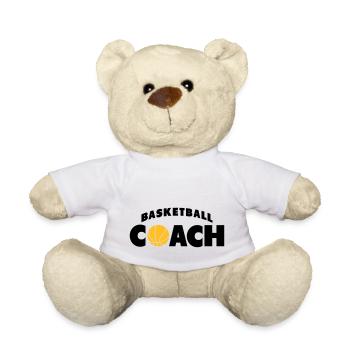 basketball coach - Nounours - blanc - Devant