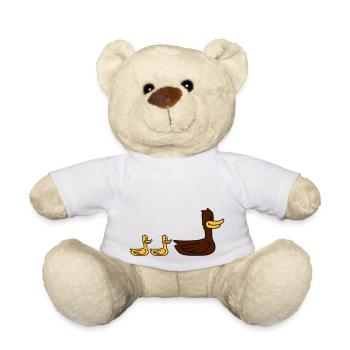 Duck Family - Nounours - blanc - Devant