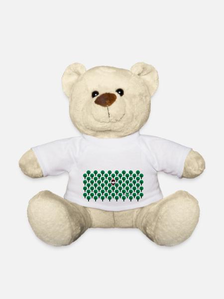 Fairytale - Rotkaeppchen - Märchen - Wolf - Quer - Teddy - Weiß