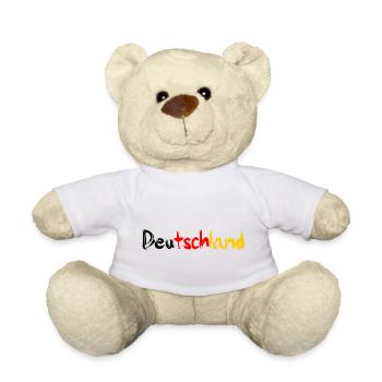 Allemagne | Allemagne - Nounours - blanc - Devant