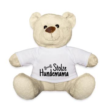 Stolze Hundemama - Teddy - Weiß - Vorne