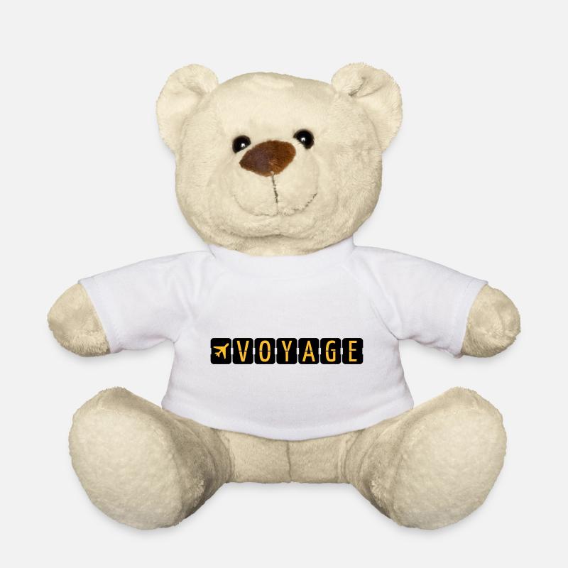 Voyage - Nounours - blanc