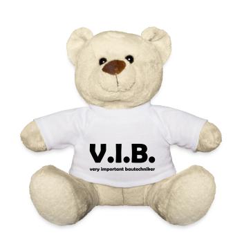 Very Important Bautechniker - Teddy - Weiß - Vorne