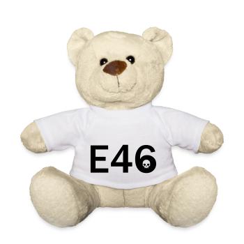 E46 Skull Tribal Art - Teddy - Weiß - Vorne