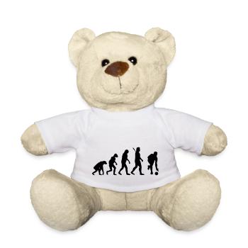 Evolution Kegeln - Teddy - Weiß - Vorne