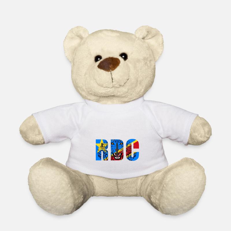 DRC, Demokratische Republik Kongo - Teddy - Weiß