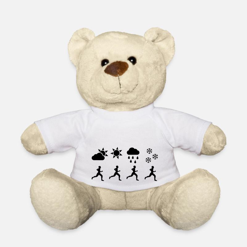 Running all year - Teddy - Weiß