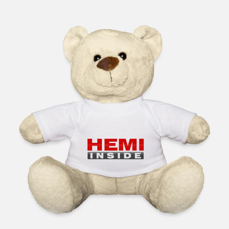 HEMI INSIDE - Teddy Bear - white