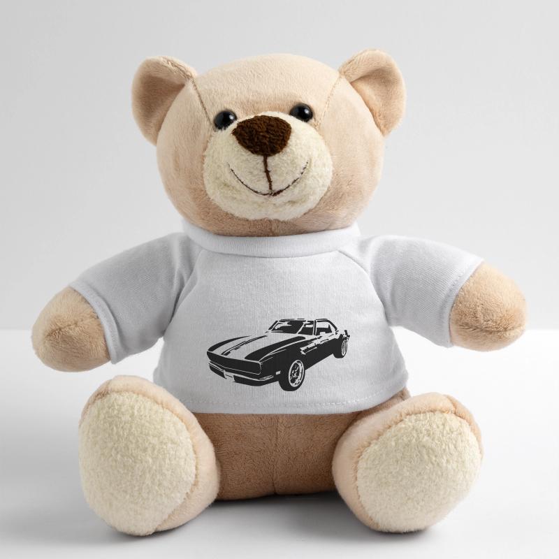 Revved Elegance: Classic Muscle unleashed Teddy Bear