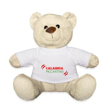 Calabria Piccantino, Chili pepper, gift idea - Teddy Bear - white - Front