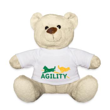 Agility - Teddy Bear - white - Front