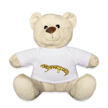 Gecko - Teddy Bear - white - Front