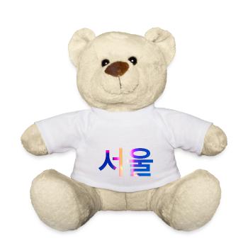 Seoul Korea Koreanisch - Teddy - Weiß - Vorne