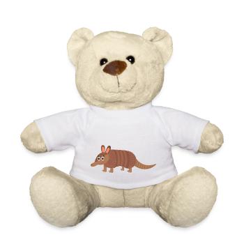 tatou - Nounours - blanc - Devant