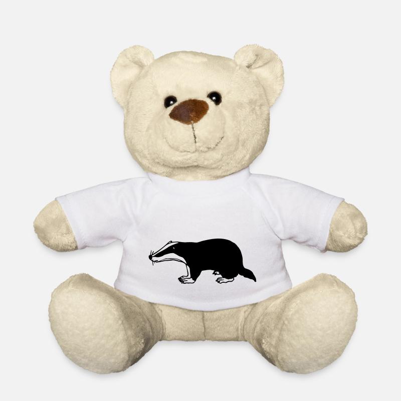 Dachs - Teddy - Weiß
