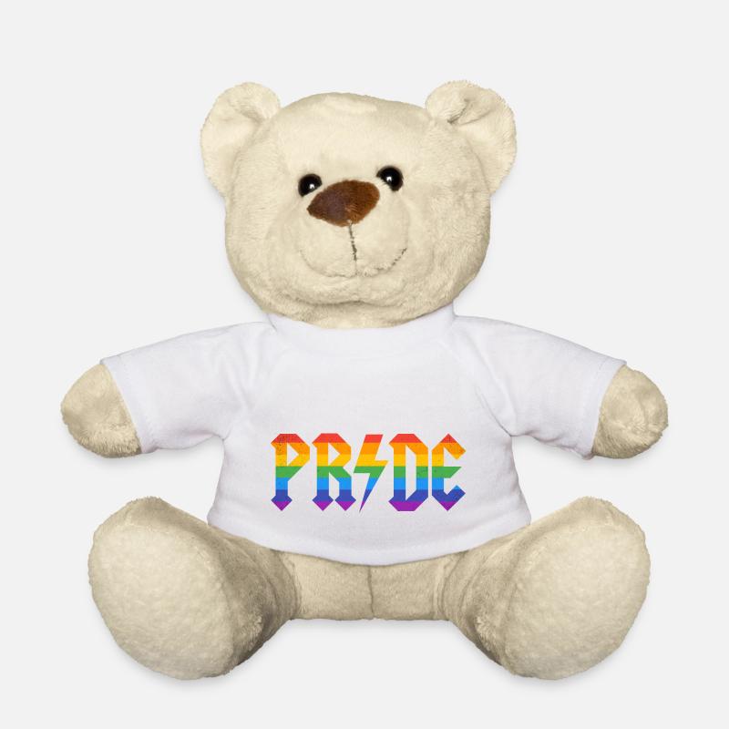 PRIDE Flag Rock - Nounours - blanc