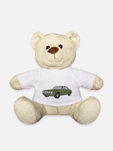70s XJ Series 2 Juniper Green - Teddy Bear - white