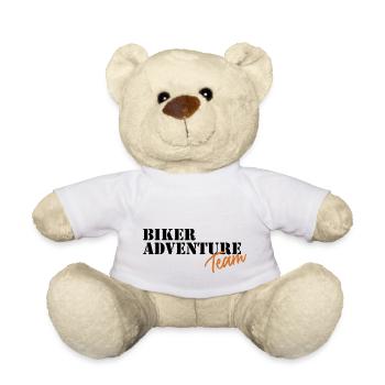 Biker Adventure Team - MarokkoTour2024.de - Teddy Bear - white - Front