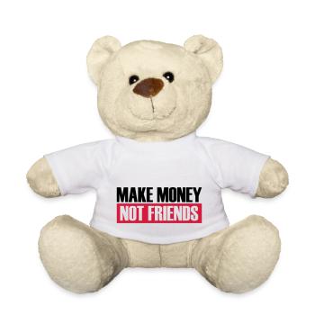 Logo Gagner de l’argent - Nounours - blanc - Devant