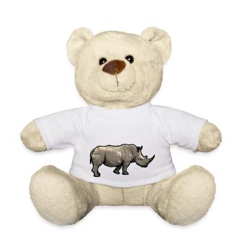 Unicorn Einhorn - Teddy - Weiß - Vorne