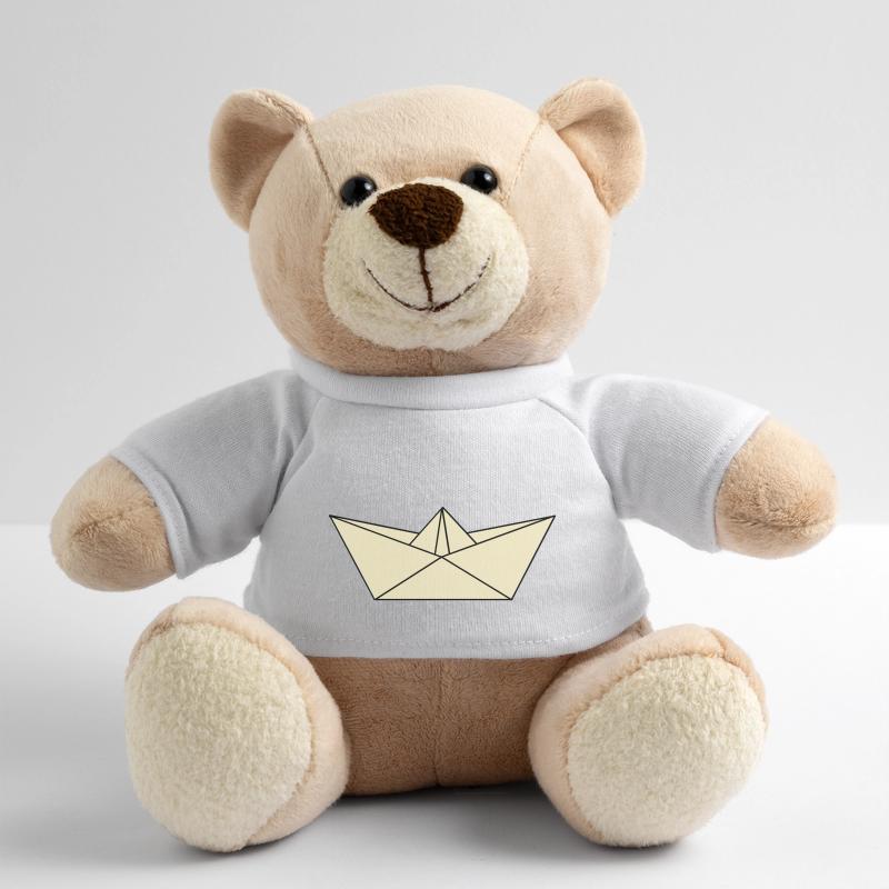 Papierschiffchen Teddy