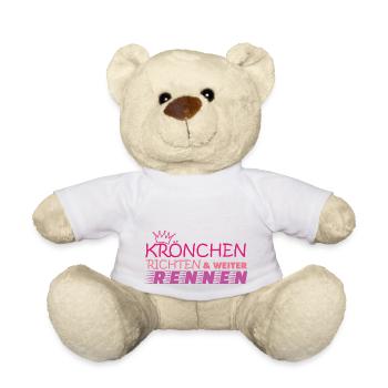 Muddy run shirt Teamshirt Matsch mud Lauf Schlamm - Teddy - Weiß - Vorne