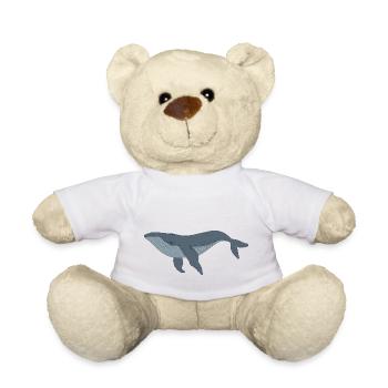 Ozean, Wal - Teddy - Weiß - Vorne