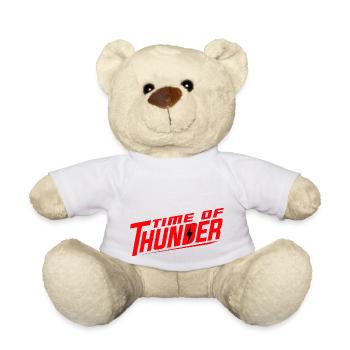 RED POWER - Teddy Bear - white - Front