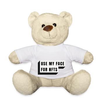Utiliser mon visage pour les NFT - Nounours - blanc - Devant