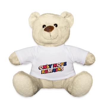 Only Hope Remains Positive Vibes Motivation - Nounours - blanc - Devant