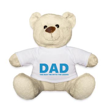 Dad Man Myth Legend - Teddy - Weiß - Vorne