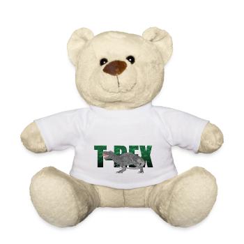 T-rex - Nounours - blanc - Devant