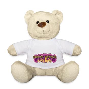 Home Office Worker - Teddy Bear - white - Front
