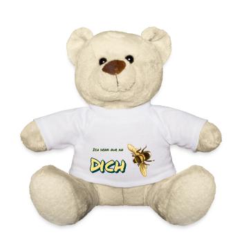 ich denk nur an dich - Teddy - Weiß - Vorne