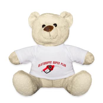 Blutgruppe Super Plus - Teddy - Weiß - Vorne