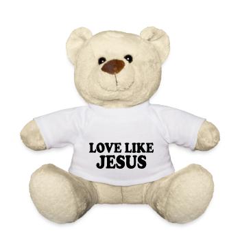 Love like jesus - Teddy - Weiß - Vorne