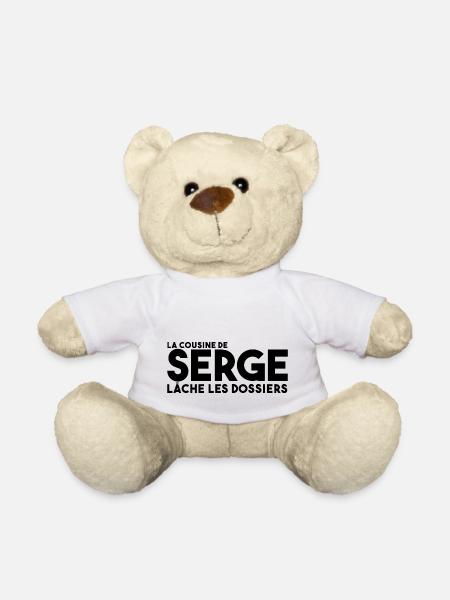 La cousine de Serge - Nounours - blanc