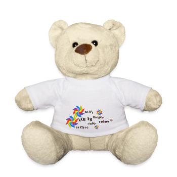 Fly - Teddy Bear - white - Front