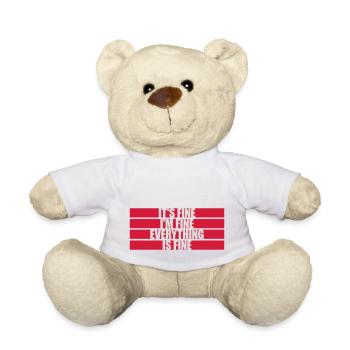 Tout va bien devis - Nounours - blanc - Devant