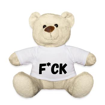 F*ck - Teddy - Weiß - Vorne