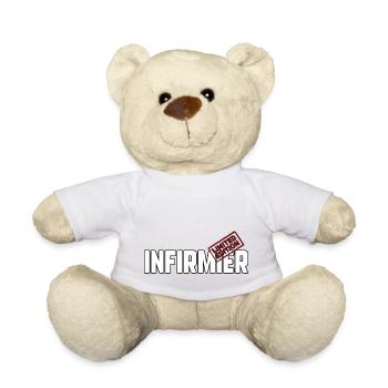 Infirmier - Nounours - blanc - Devant